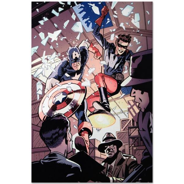 Marvel Comics  Captain America and Bucky #621  Numbered Limited Edition Giclee o