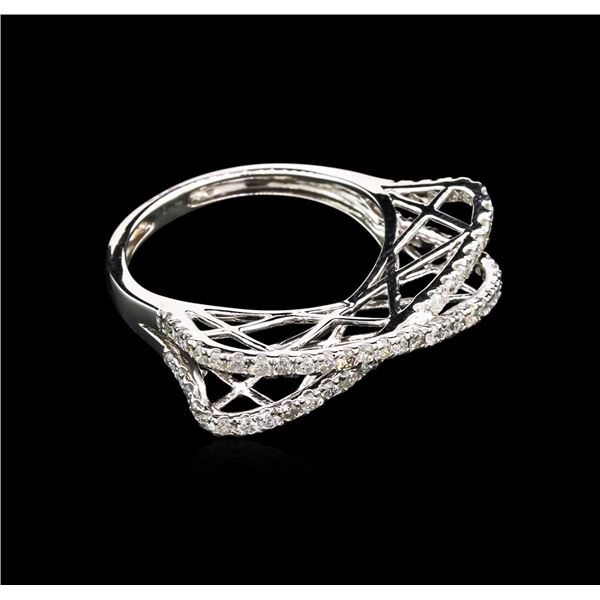 0.62 ctw Diamond Ring - 14KT White Gold