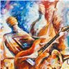 Image 2 : Leonid Afremov (1955-2019) "Bottle Jazz II" Limited Edition Giclee on Canvas, Nu