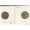 Image 1 : 1866 & 1868 SHIELD NICKELS