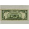 Image 2 : 1950 US $5 FRN GREEN SEAL