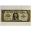 Image 1 : 1923 LARGE SIZE $1 SILVER CERTIFICATE HORSE