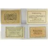 Image 2 : 4 ASSORTED GERMAN NOTGELDS 2-10 & 2-20 HELLERS