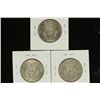 Image 2 : 1964 & 2-1964-D 90% SILVER KENNEDY HALF DOLLARS