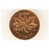 Image 2 : 1955 CANADA ONE CENT ICG PL64RB STRAP