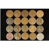 Image 1 : 20 ASSORTED GREAT BRITAIN 1900'S LARGE PENNIES