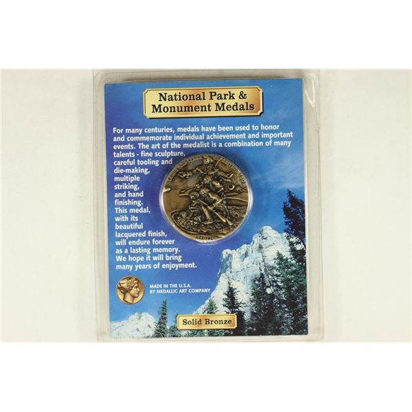 1 1/2'' NATIONAL PARK & MONUMENT MEDAL SOLID