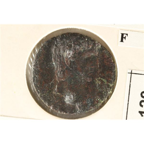 41-54 A.D. CLAUDIUS I ANCIENT COIN (FINE)