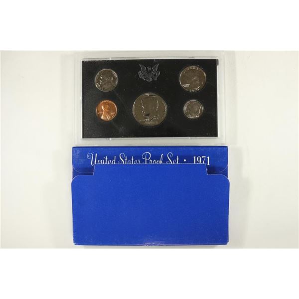 1971 US PROOF SET (WITH BOX)