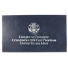 Image 3 : 2000 LIBRARY OF CONGRESS UNC SILVER DOLLAR