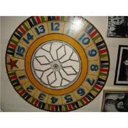 Carnival Wheel with numbers 1 to 16 and a Star