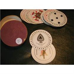 Arrow round playing cards