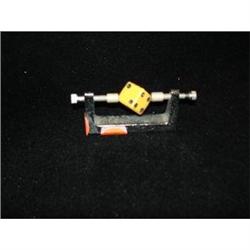 Caliper for detecting weighted dice