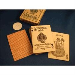 Steamboat #199 stripper deck. 52 and 2J extra Jack of Spades
