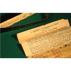 I-cubes.  Crossword dice.