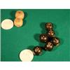 Image 1 : Pair of wooden roll-out dice