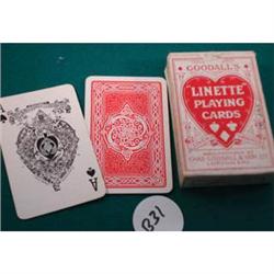 Goodall’s Linette Playing Cards. Complete.