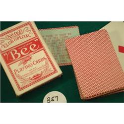 Bee #92 Club Special, back No. 35