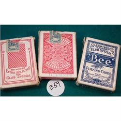 Three gaffed decks though incomplete