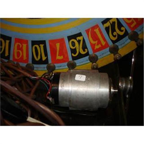 Gaffed Vertical Roulette with two electric controllable motors