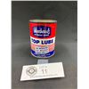 Image 1 : Hard To Find Woodward's Top Lube 4oz Full Tin