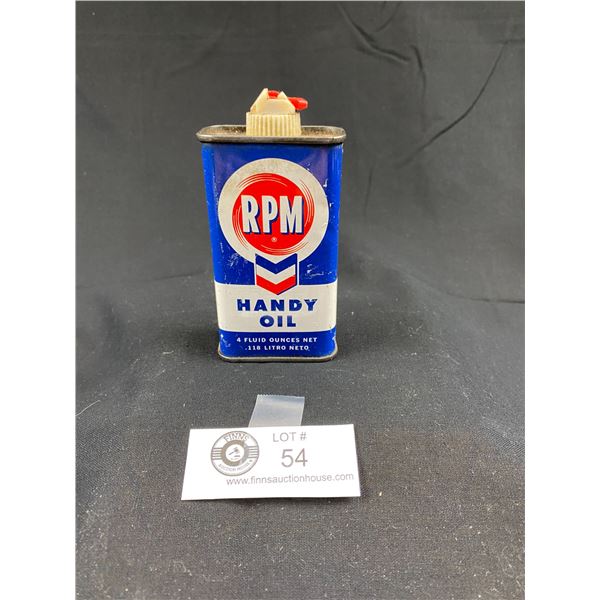 Vintage RPM Chevron Full 4oz Handy Oiler