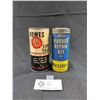 Image 1 : Vintage Bowes Seal Fast And Crest Maclouds Rubber Repair Kits, Both Empty