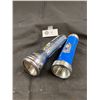 Image 1 : 2 Vintage Flashlights 1 Is Rayl-o-voc, Other Is A Rose