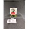 Image 2 : Nice Vintage White Rose Ultra Motor Oil 4oz Tin, Coin Bank