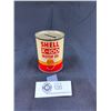 Image 1 : Vintage Shell X-100 Motor Oil 4oz Tin Coin Bank