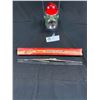 Image 2 : Vintage Tryco Wiper Blade Unused In Original Box Plus Old Safety Flash Light