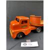 Image 2 : Vintage Struco Toys Pressed Steel Truck And Trailer