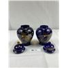 Image 2 : 2 Nice Lidded Decorative Vases Made In Japan