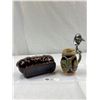 Image 2 : Nice Home Décor Made In Japan Dish And West Germany Beer Stein