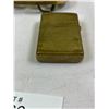 Image 3 : Nice Lot Of Vintage Belt Buckles And Solid Brass Zippo Lighter