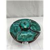 Image 1 : Very Nice Vintage Blue Mountain Pottery Lazy Susan With Serving Dishes