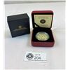 Image 1 : 2011 $20 Royal Canadian Mint Fine Silver Coin, Crystal Snowflake (Topaz)
