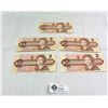 Image 1 : Nice Lot Of 5 Old Canadian $2 Bank Notes