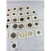 Image 3 : Nice Lot Of Old Canadian Coins In Holders Plus Others