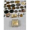 Image 2 : Nice Misc. Collectible Lot Of Tokens, Pins, Buttons, Etc.