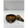 Image 2 : Nice WW2 US Military Hat With Cap Badge And Gun Holster