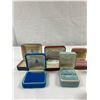 Image 2 : Nice Lot Of Vintage Ring/Jewelry Boxes