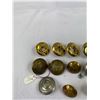 Image 2 : Nice Lot Of Vintage Military Buttons