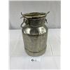 Image 1 : Antique 1 Gal Cream/Milk Can, Stamped Marked "TSP", 7"W x 11"H