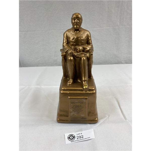 Vintage 1960's Timothy Eaton Bank. Replica Of The Statue Outside Eaton's Toronto And Winnipeg Stores