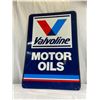 Image 2 : Double-Sided Metal Valvoline Motor Oils Sign