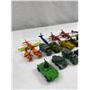 Image 2 : Nice Lot Of Vintage Made In England Matchbox And Lesney Vehicles, Tanks, Army Trucks And Planes