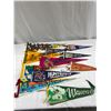 Image 1 : Nice Lot Of 11 Vintage Souvenir Pennants
