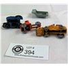 Image 2 : Vintage 1940's Lesney England Cast Digger, Police And Dump Truck, Minor Deficiencies