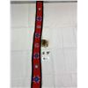 Image 1 : 2 Pewter Indigenous Pendants, Beaded Sash, As Is, And Miniature Moccasins
